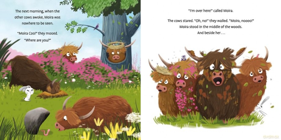 Moira Coo: The Highland Coo Who Flew - Alastair Chisholm [KSIĄŻKA]