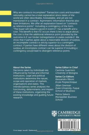 More is Less: Why Parties May Deliberately Write Incomplete Contracts (Elements in Law, Economics and Politics) - Halonen-Akatwi Maij [KSIĄŻKA]