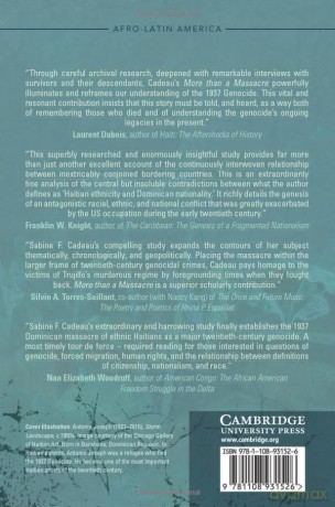 More than a Massacre: Racial Violence and Citizenship in the Haitian-Dominican Borderlands (Afro-Latin America) - Cadeau Sabine F. [KSIĄŻKA]