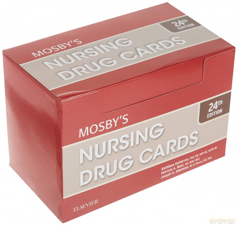 Mosby's Nursing Drug Cards - Kathleen Gutierrez [KSIĄŻKA]
