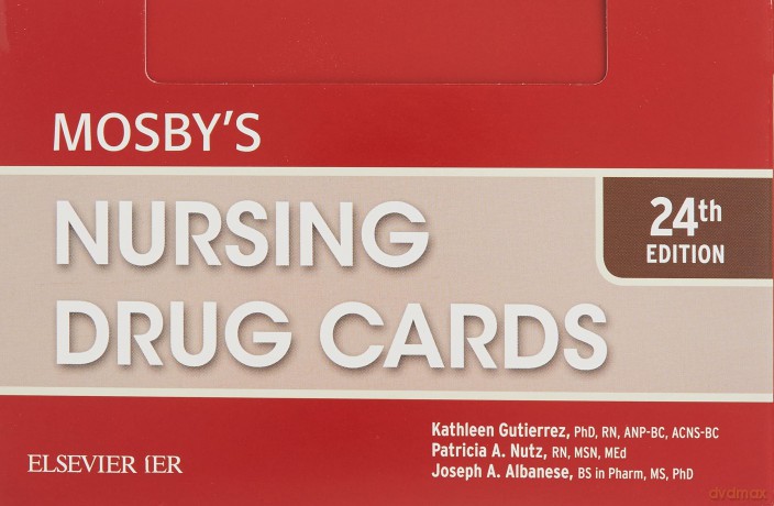 Mosby's Nursing Drug Cards - Kathleen Gutierrez [KSIĄŻKA]