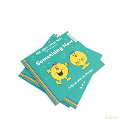 Mr Men Little Miss: Something New: A New Book for 2024 about Coping with Change from the Classic Illustrated Children's Series about Feelings (Mr. Men and Little Miss Discover You) - Roger Hargreaves [KSIĄŻKA]