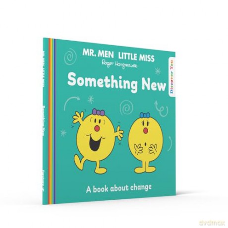 Mr Men Little Miss: Something New: A New Book for 2024 about Coping with Change from the Classic Illustrated Children's Series about Feelings (Mr. Men and Little Miss Discover You) - Roger Hargreaves [KSIĄŻKA]
