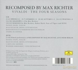 Recomposed By Max Richter: Vivaldi The Four Seasons (Deluxe) (digipack) [CD]+[DVD]