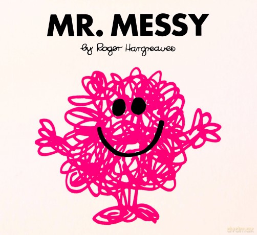 Mr. Messy - Roger Hargreaves [KSIĄŻKA]