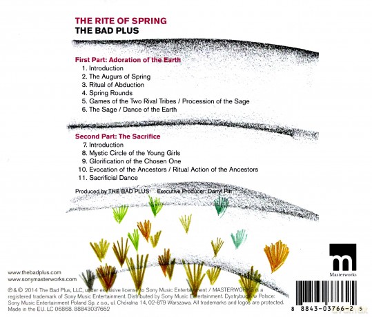 The Bad Plus: The Rite of Spring (International Jewel Case Version) [CD]