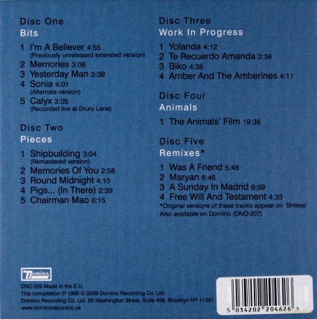 Robert Wyatt: Eps [5CD]