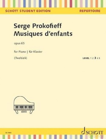 Musiques d'enfants: op. 65. piano. - Sergej Prokofjew [KSIĄŻKA]