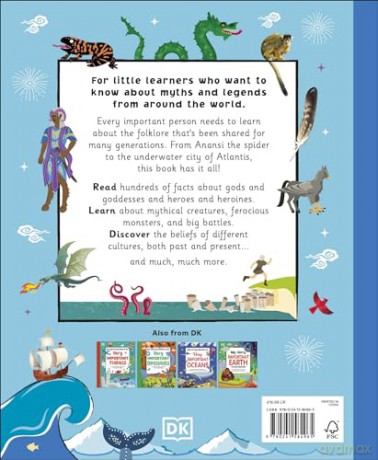 My Encyclopedia of Very Important Myths and Legends: For Little Learners Who Love Fantastic Stories (My Very Important Encyclopedias) - Dk [KSIĄŻKA]