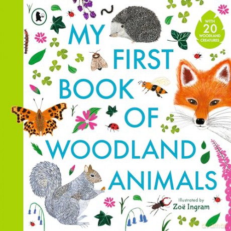 My First Book of Woodland Animals (Zoe Ingram's My First Book of...) - Zoe Ingram [KSIĄŻKA]