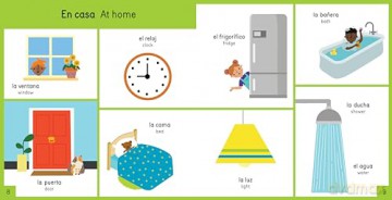 My First Spanish Picture Word Book (Picture Word Books) - Catherine Bruzzone [KSIĄŻKA]
