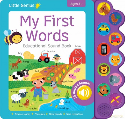 My First Words (Little Genius) [KSIĄŻKA]