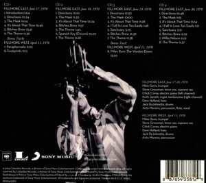 Miles Davis: Miles at The Fillmore: Miles Davis 1970: The Bootleg Series Vol. 3 [4CD]