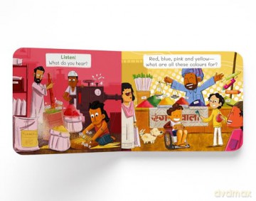 My Little Book of Holi - Ashwitha Jayakumar [KSIĄŻKA]