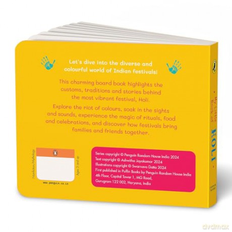 My Little Book of Holi - Ashwitha Jayakumar [KSIĄŻKA]