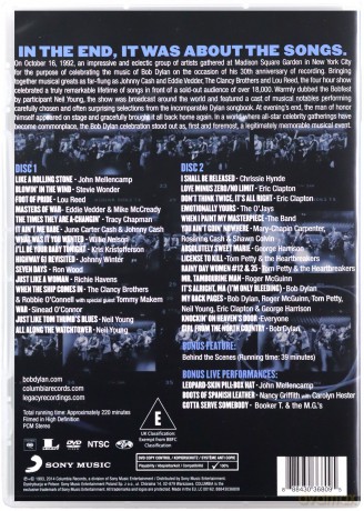 Bob Dylan: 32th Anniversary Concert Celebration (Deluxe Edition) (International Amaray Version) [2DVD]