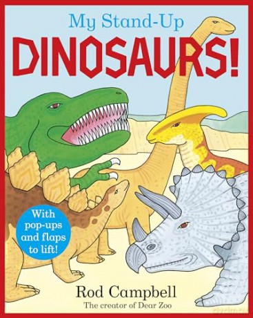 My Stand-Up Dinosaurs: A Pop-Up Lift-the-Flap Book - Rod Campbell [KSIĄŻKA]