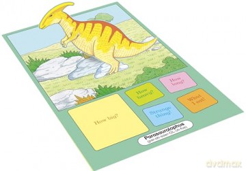 My Stand-Up Dinosaurs: A Pop-Up Lift-the-Flap Book - Rod Campbell [KSIĄŻKA]