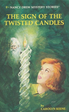 Nancy Drew 09: the Sign of the Twisted Candles - Carolyn Keene [KSIĄŻKA]