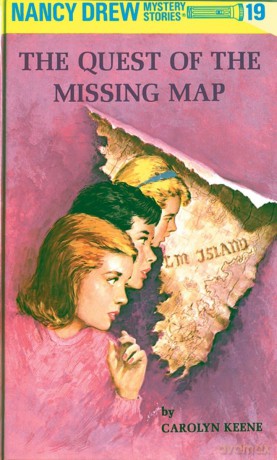 Nancy Drew 19: the Quest of the Missing Map - Carolyn Keene [KSIĄŻKA]