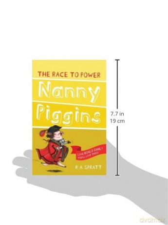 Nanny Piggins and the Race to Power (Nanny Piggins, 8) - R. Spratt [KSIĄŻKA]
