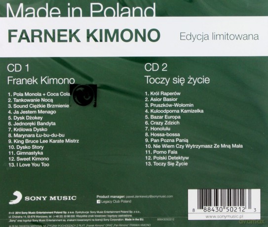 Franek Kimono: Franek Kimono / Toczy się życie [2CD]