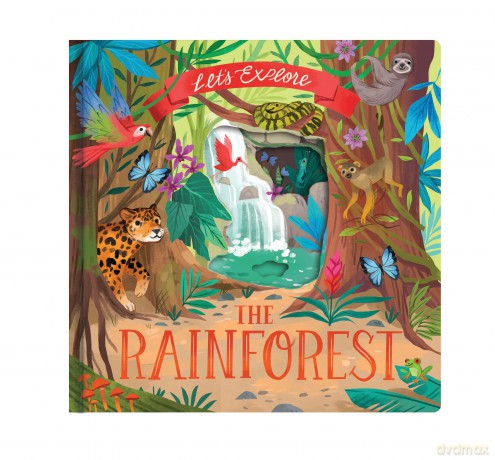 Nature Die-Cut Books - Rainforest - Laura Garnerburt [KSIĄŻKA]