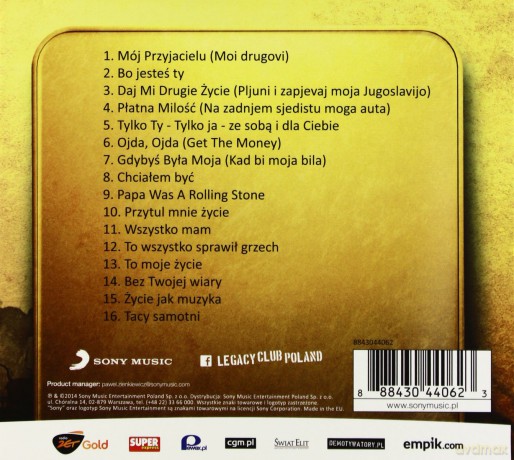 Krzysztof Krawczyk: Gold (digipack) [CD]