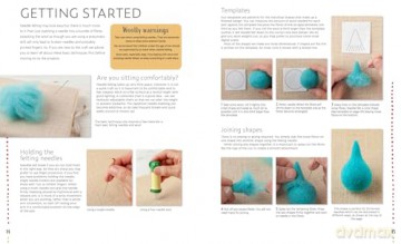 Needle Felting Christmas: Fun step-by-step holiday projects - Roz Dace [KSIĄŻKA]