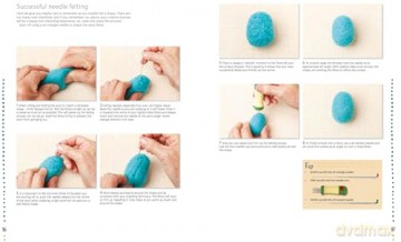 Needle Felting Christmas: Fun step-by-step holiday projects - Roz Dace [KSIĄŻKA]
