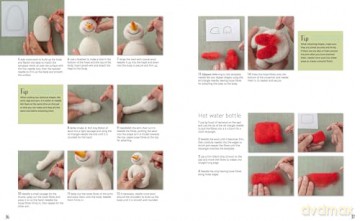 Needle Felting Christmas: Fun step-by-step holiday projects - Roz Dace [KSIĄŻKA]