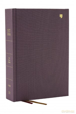 NET Bible, Full-notes Edition, Cloth over Board, Gray, Comfort Print: Holy Bible [KSIĄŻKA]