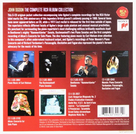 John Ogdon: John Ogdon - The Complete RCA Album Collection [6CD]