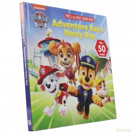 Nickelodeon Paw Patrol Adventure Bays Noisy Day Sound Press Page - Pi Kids [KSIĄŻKA]
