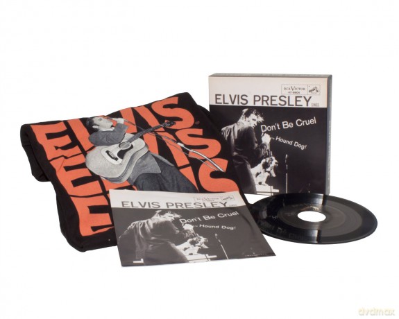 Elvis Presley: Threads + Grooves ("Don't Be Cruel" b/w "Hound Dog") [WINYL]+[T-SHIRT]