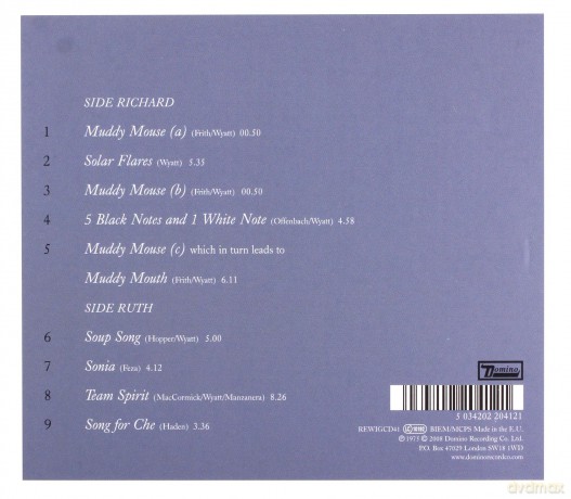 Robert Wyatt: Ruth Is Stranger Than Richard [CD]