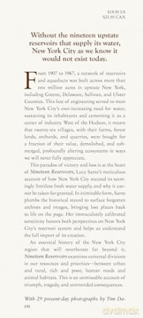 Nineteen Reservoirs: On Their Creation and the Promise of Water for New York City - Lucy Sante [KSIĄŻKA]