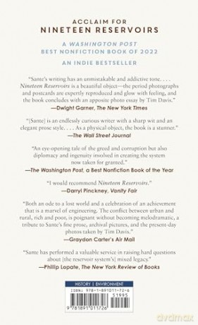 Nineteen Reservoirs: On Their Creation and the Promise of Water for New York City - Lucy Sante [KSIĄŻKA]