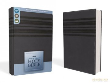 NIrV, Holy Bible, Large Print, Leathersoft, Blue: NIRV Slate Blue Italian Duo-Tone [KSIĄŻKA]