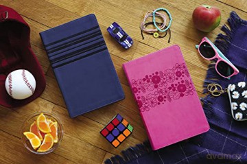 NIrV, Holy Bible, Large Print, Leathersoft, Blue: NIRV Slate Blue Italian Duo-Tone [KSIĄŻKA]