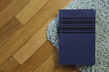 NIrV, Holy Bible, Large Print, Leathersoft, Blue: NIRV Slate Blue Italian Duo-Tone [KSIĄŻKA]