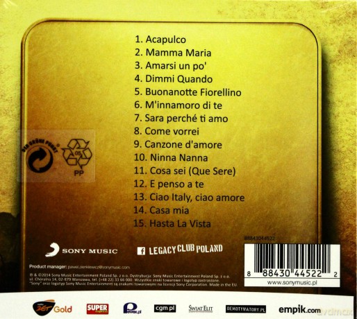 Ricchi E Poveri: Gold [CD]