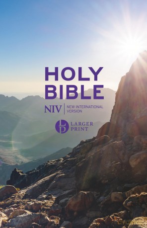 NIV Larger Print Personal Value Hardback Bible - New International Ve [KSIĄŻKA]