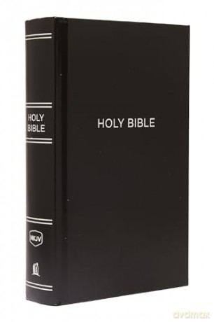 NKJV, Pew Bible, Large Print, Hardcover, Black, Red Letter, Comfort Print: Holy Bible, New King James Version [KSIĄŻKA]