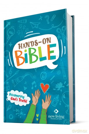 NLT Hands-On Bible, Third Edition (Hardcover): New Living Translation: New Living Translation, Full Color, Packed with Experiences that Get Kids into the Bible and the Bible into Kids! [KSIĄŻKA]