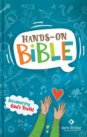NLT Hands-On Bible, Third Edition (Hardcover): New Living Translation: New Living Translation, Full Color, Packed with Experiences that Get Kids into the Bible and the Bible into Kids! [KSIĄŻKA]