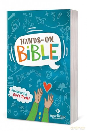NLT Hands-On Bible, Third Edition (Softcover): New Living Translation: Discovering God's Truth!: New Living Translation, Full-Color Interior, Key Verse Activities, Fun Facts [KSIĄŻKA]