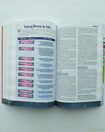 NLT Hands-On Bible, Third Edition (Softcover): New Living Translation: Discovering God's Truth!: New Living Translation, Full-Color Interior, Key Verse Activities, Fun Facts [KSIĄŻKA]