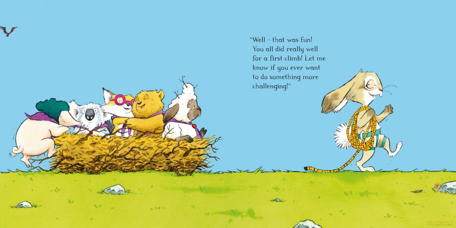 No Climbing: A high stakes picture book adventure! - Ross Collins [KSIĄŻKA]