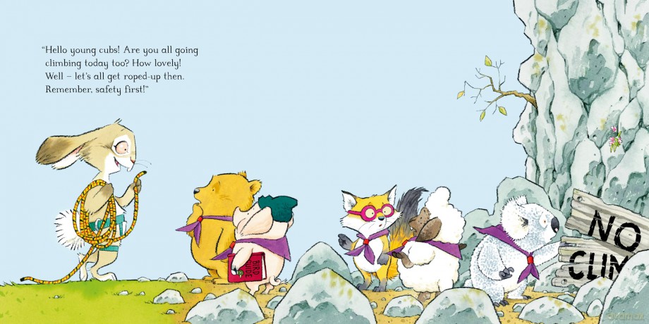 No Climbing: A high stakes picture book adventure! - Ross Collins [KSIĄŻKA]